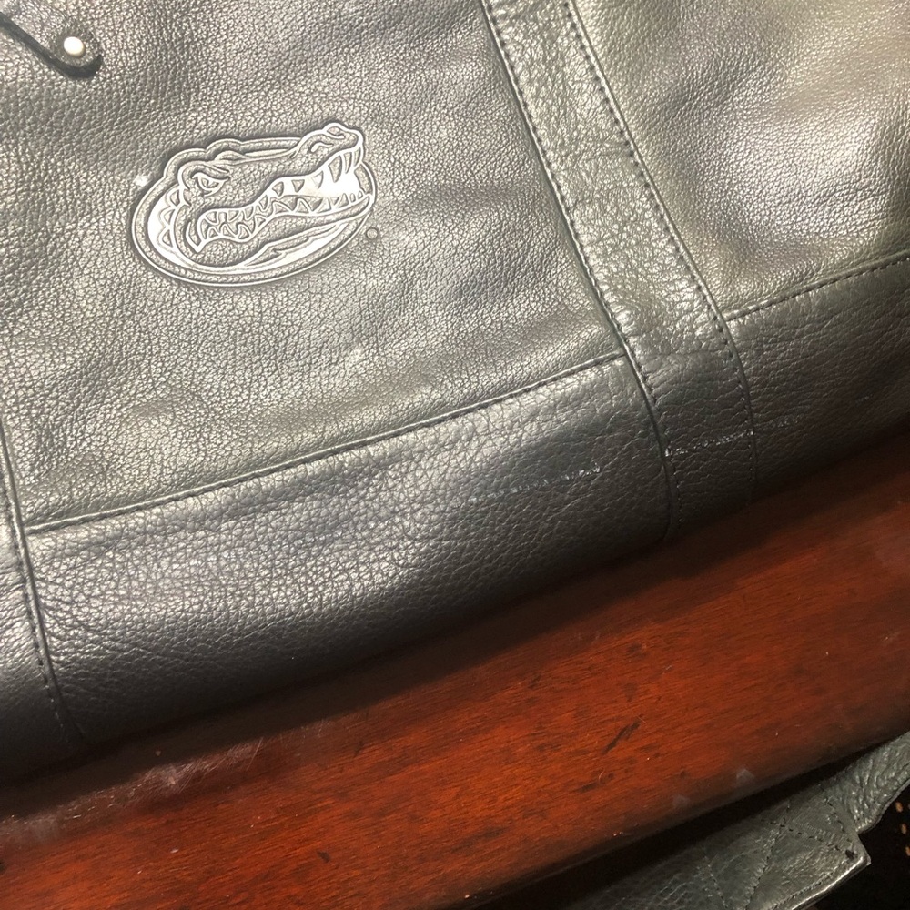 🐊 University of Florida Gator leather duffel bag - Picture 4 of 7